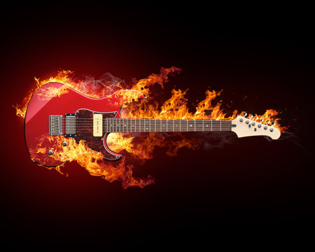 Rock Guitar Flames Images – Browse 12,363 Stock Photos, Vectors, and Video  | Adobe Stock