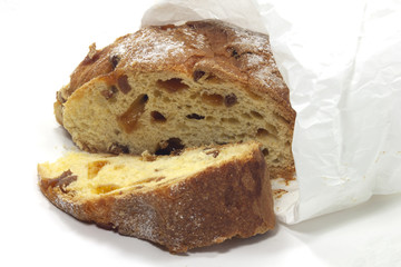 dolce tradizionale bussolano con contenitore di carta