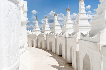 Mingun Mandalay Myanmar Burma white Hsinbyume-Pagode