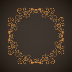 Vignette. Vector drawing