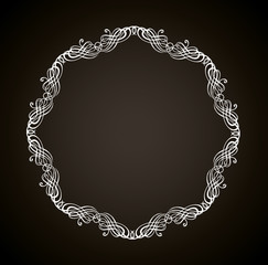 Vignette. Vector drawing