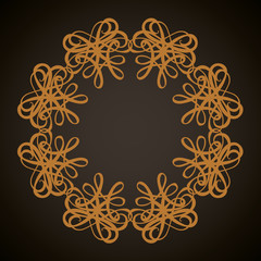 Vignette. Vector drawing