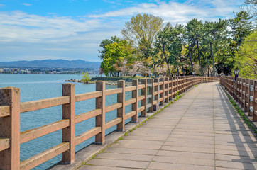 滋賀　膳所城跡公園