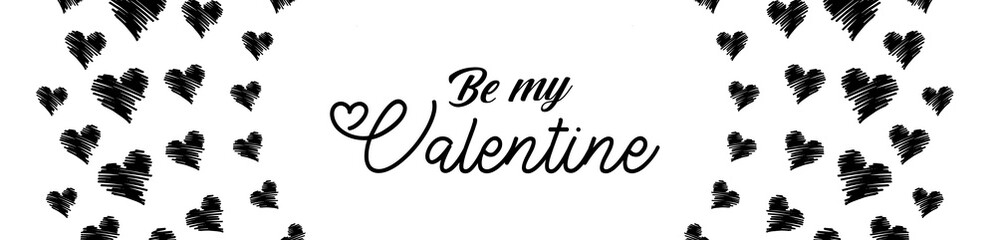  Valentine's day gift cart with be my valentine text