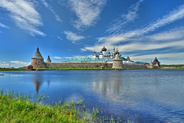 The Solovetsky Monastery -  fortified monastery located on the Solovetsky Islands in the White Sea...