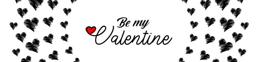 Valentine's day gift cart with be my valentine text
