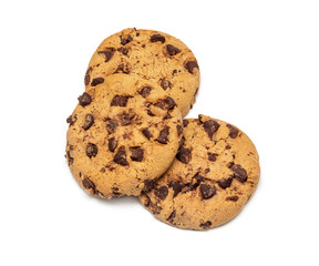 Chocolate Chip Cookie isolated