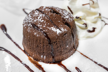 Chocolate fudge brownie