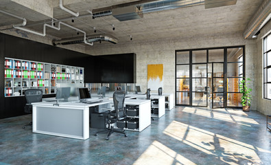 modern office interior,