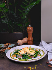 salad with cheese 