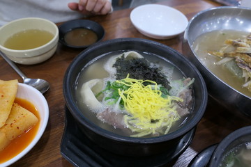 갈비탕 떡국
