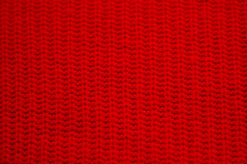  Texture of red christmas sweater