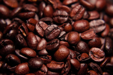food macro natural coffee