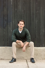 Business Lifestyle Male Model