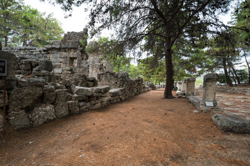Fototapeta premium Ruins of Phaselis, Turkey