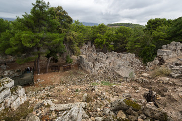 Ruins of Phaselis, Turkey