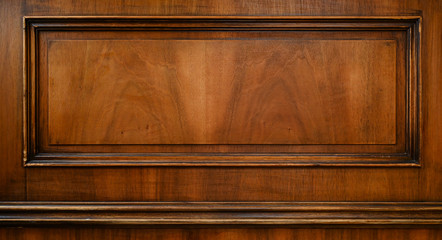 Old antique restored wooden panels 