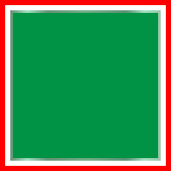 Italian flag frame with green background with space for your text.