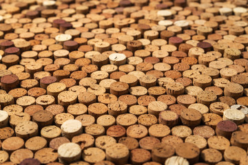 Wine cork background