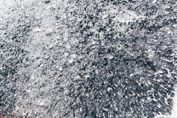 Frozen ice texture