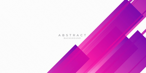 Modern pink purple abstract background with lines and square shape gradation color. Suit for presentation design and much more.