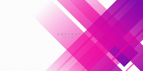 Modern pink purple abstract background with lines and square shape gradation color. Suit for presentation design and much more.