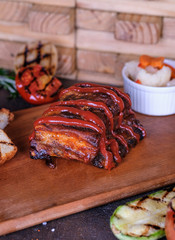 meat and vegetables