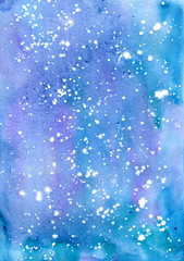 Obraz na płótnie Canvas blue sky and universe background and wallpaper
