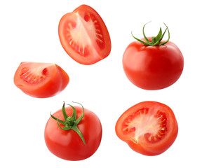 tomato isolated on a white background