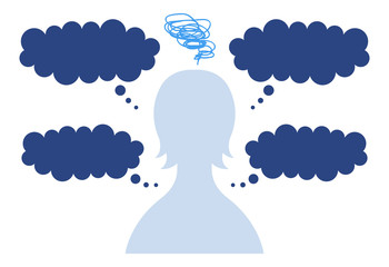 不安 トラブル 困っている女性