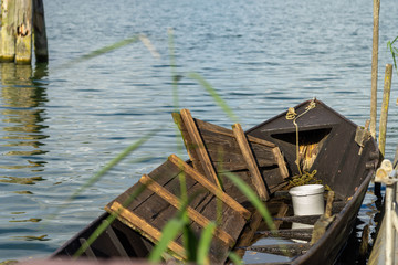 Naklejka premium Fischerboot