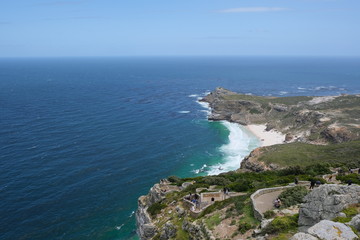 Fototapeta na wymiar Coastline at Cape of good hope