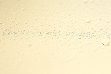 wet glass background condensate / abstract rain, drops texture on transparent glass