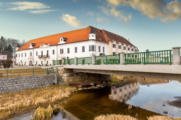 Small town Schrems in Lower Austria.