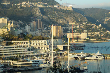 Blick auf Monaco - Monte Carlo