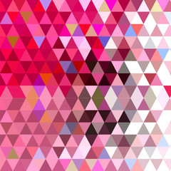 Fototapeta premium The background is made of diamonds and triangles. Vector illustration