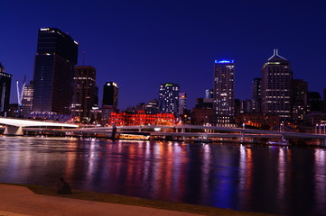 Obraz premium city at night