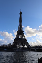 Tour Eiffel Paris Janvier 2020