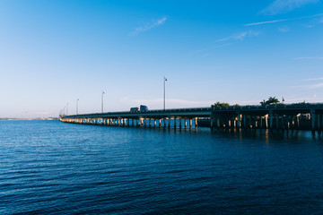 Obraz premium the peace river at Punta Gorda and Port Charlotte