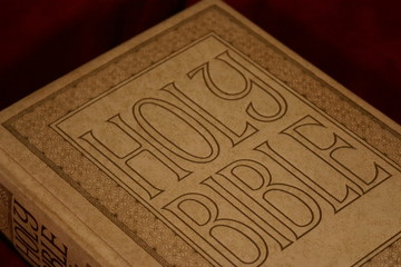 The Holy Bible Close-Up