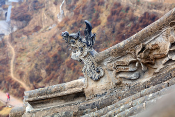 Roof tiles of Chinese ancient buildings