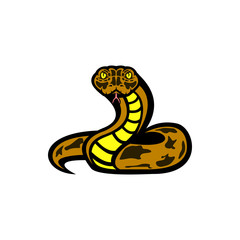 snake vector illustration 