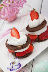 Strawberry Chocolate Napoleons