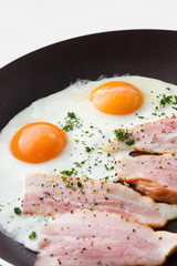 ベーコンエッグ