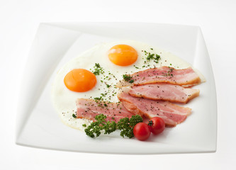 ベーコンエッグ