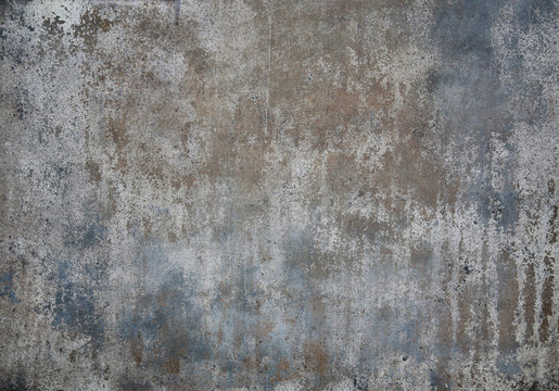concrete grey wall texture may used as background © LeitnerR