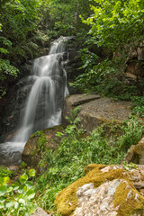 Fototapeta na wymiar Gabrovo waterfall in Belasica Mountain,North Macedonia