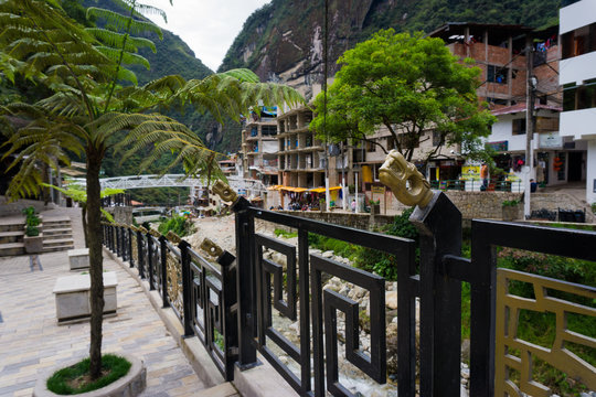 Aguas Calientes town Machu Picchu town