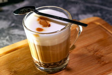 Café feito com arte, art in coffee