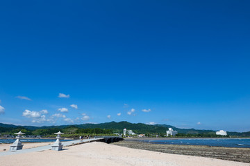 Naklejka premium 青島